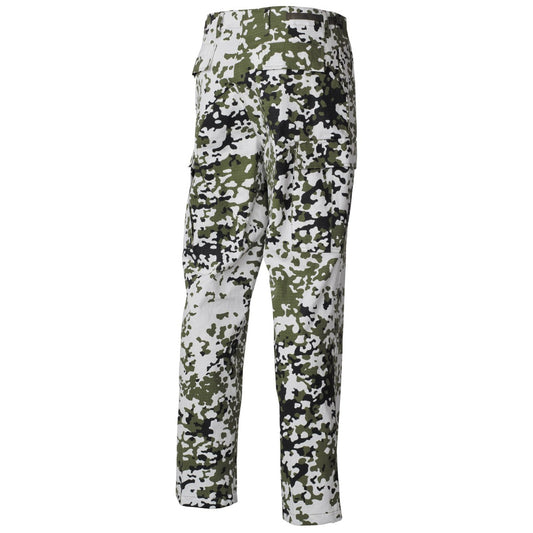 US Kampfhose, BDU, Rip Stop,snow-camo