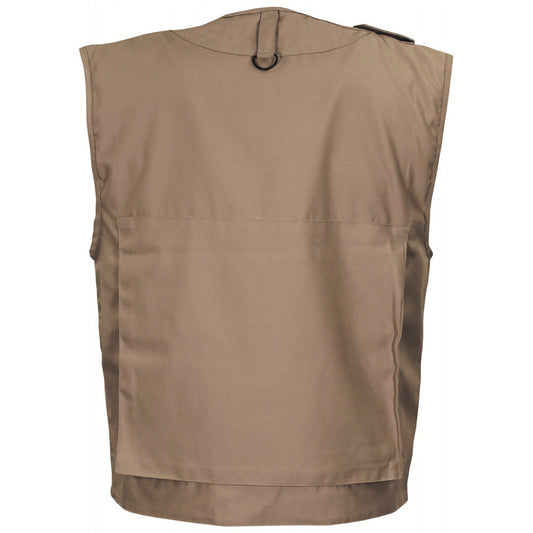 Outdoor Weste, khaki,schwere Ausführung