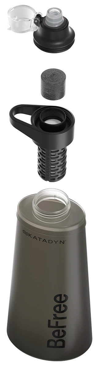 Wasserfilter, Katadyn,BeFree AC, 1 l, schwarz