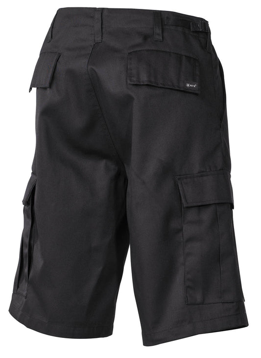 US Bermuda, BDU, schwarz,mit Seitentaschen