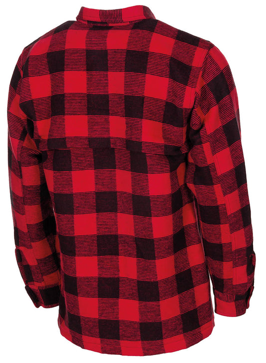 Holzfällerhemd,rot-schwarz, kariert
