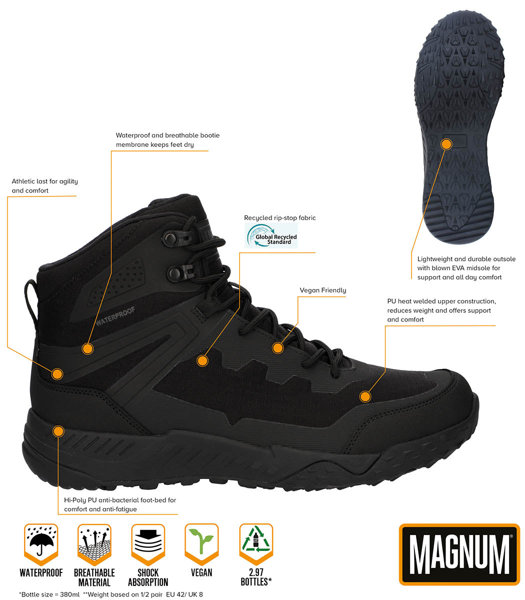 Einsatzstiefel, "MAGNUM",Ultima 6.0 WP, coyote tan