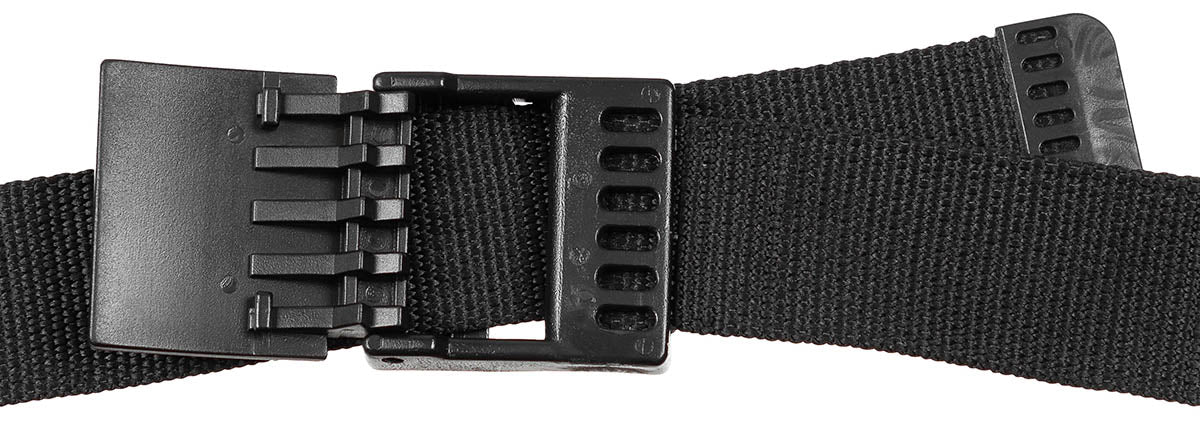 US Gürtel, "Stealth", schwarz,ca. 4 cm