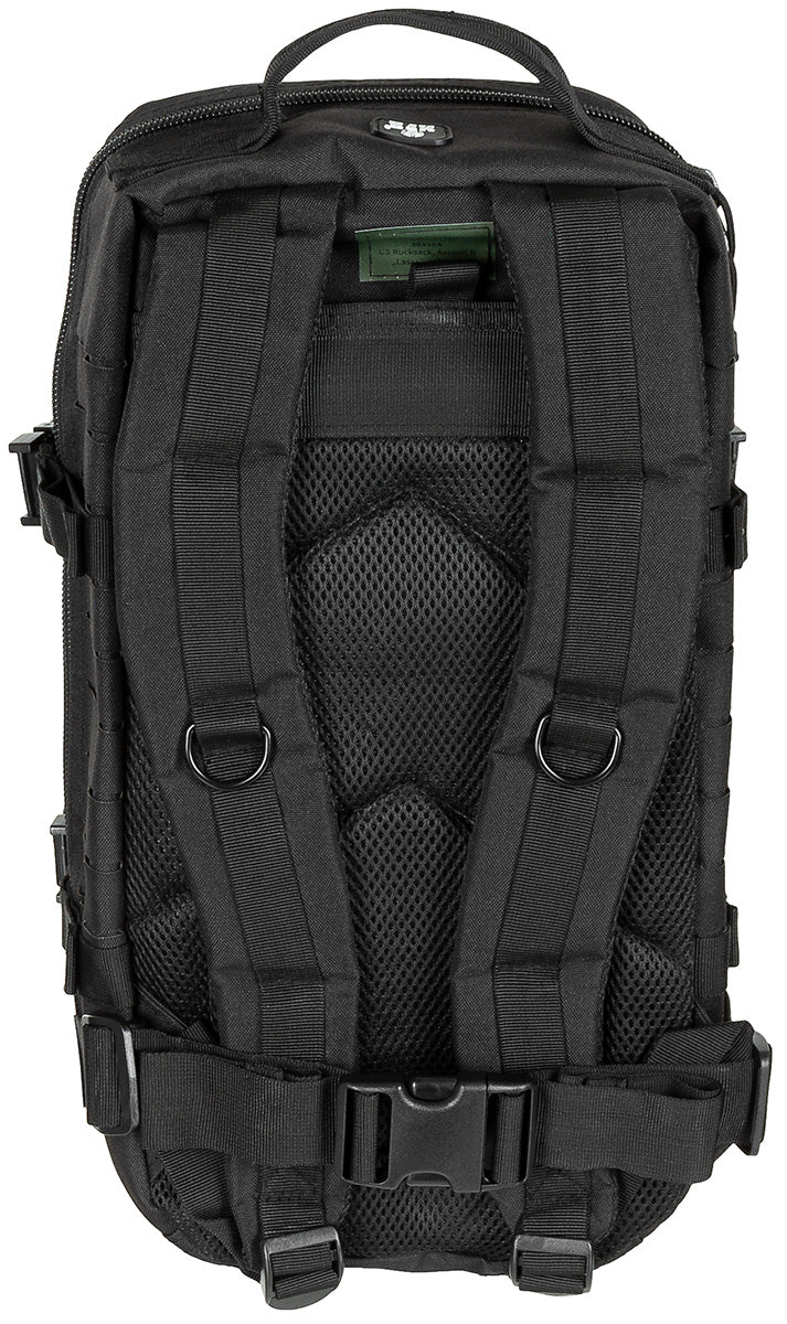 US Rucksack, Assault I,Laser, schwarz