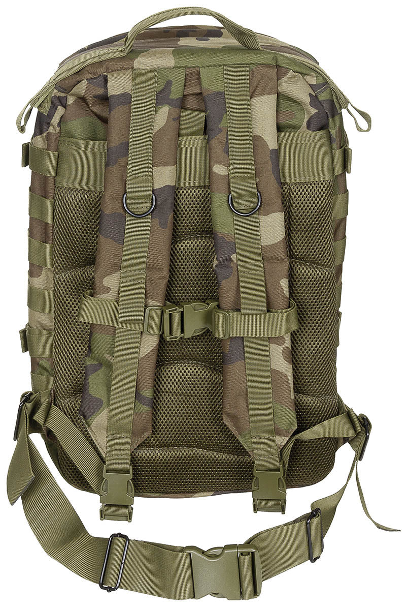 US Rucksack, Assault II,woodland