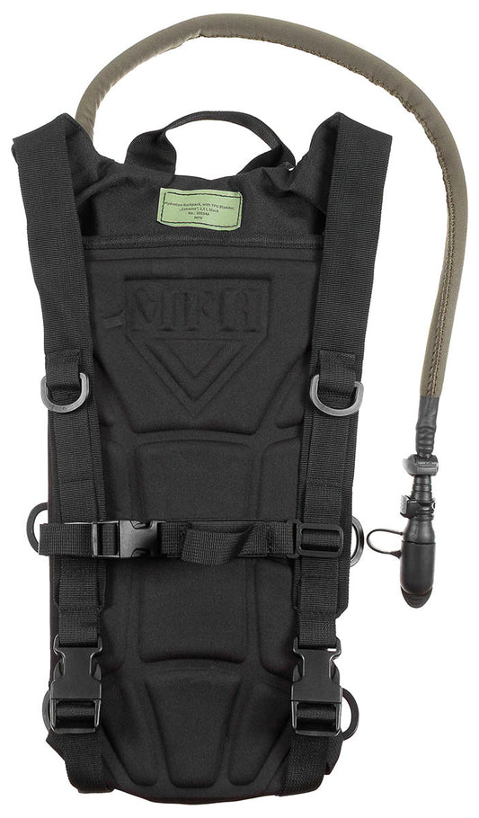 Trinkrucksack, mit TPU-Beutel,Extreme, 2,5 l, schwarz