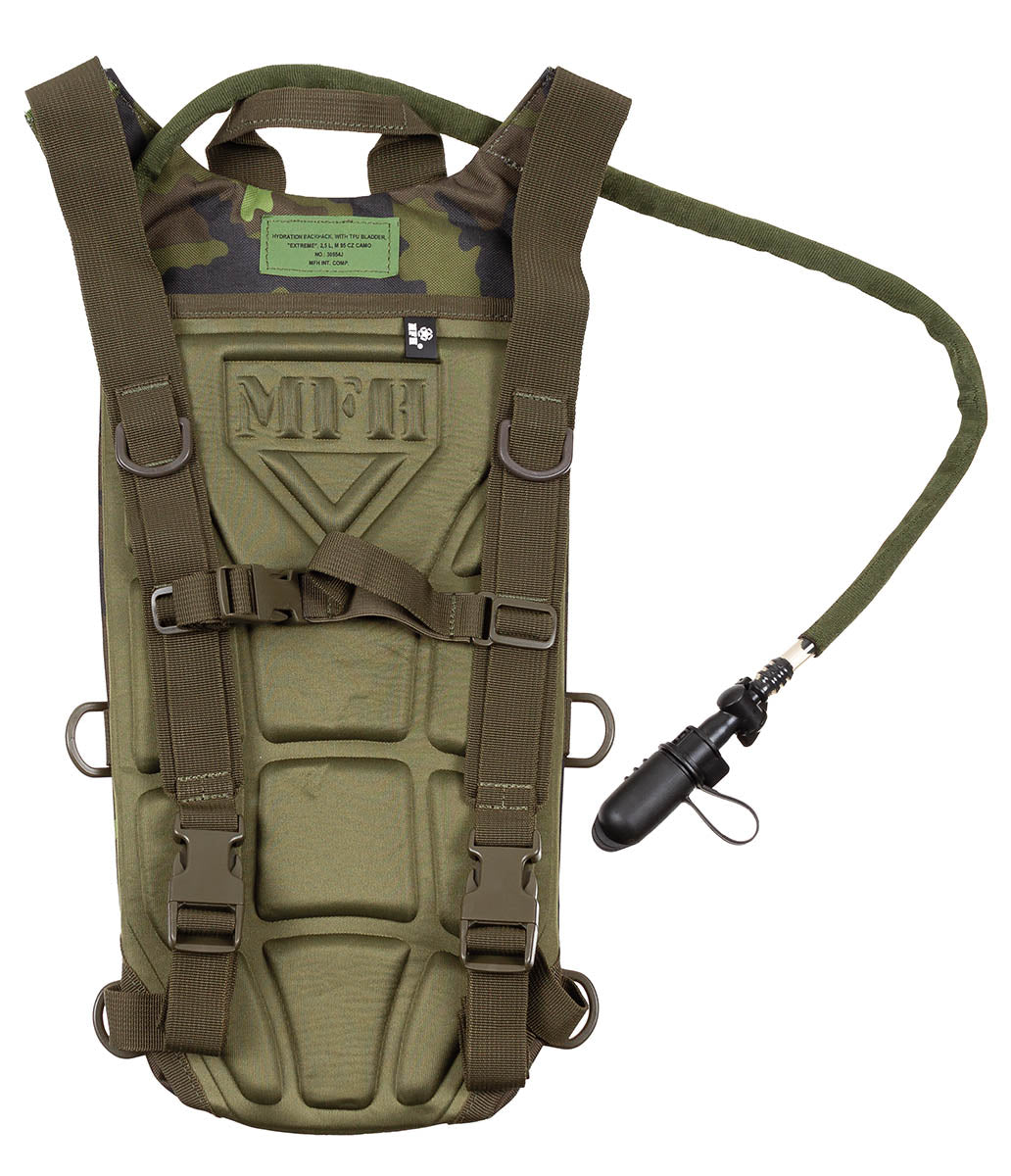 Trinkrucksack, mit TPU-Beutel,Extreme, 2,5 l, M 95 CZ tarn