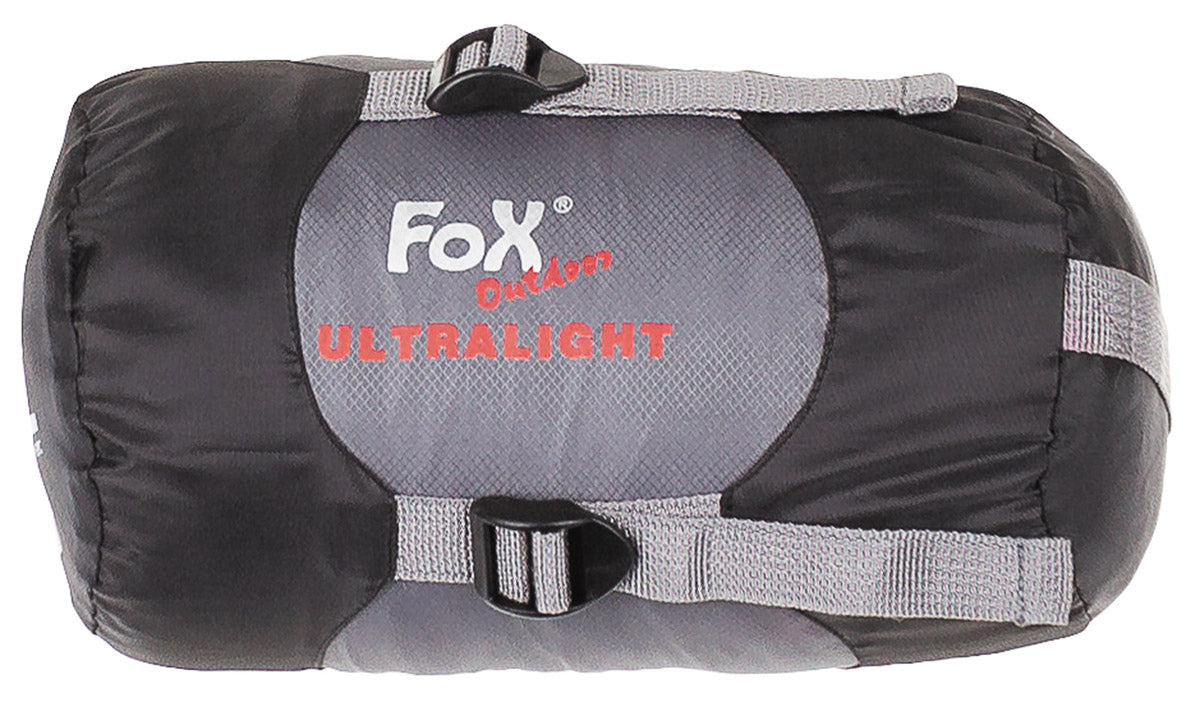 Schlafsack, "Ultralight",schwarz-grau