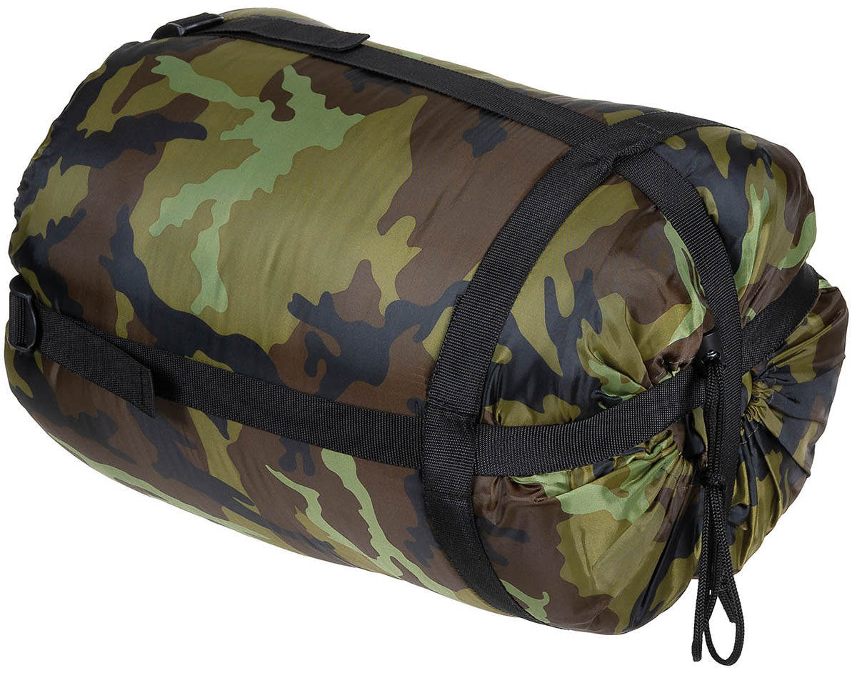 Mumienschlafsack, M95 CZ tarn,2-lagige Füllung