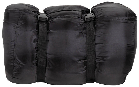 Israel. Pilotenschlafsack, schwarz, 2-lagige Füllung