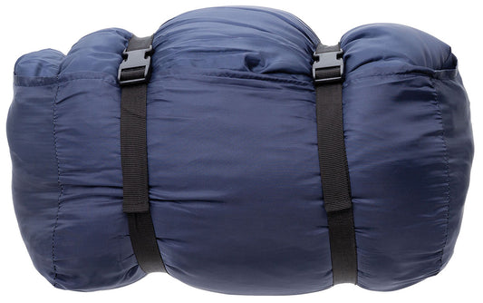 Israel. Pilotenschlafsack,blau, 2-lagige Füllung
