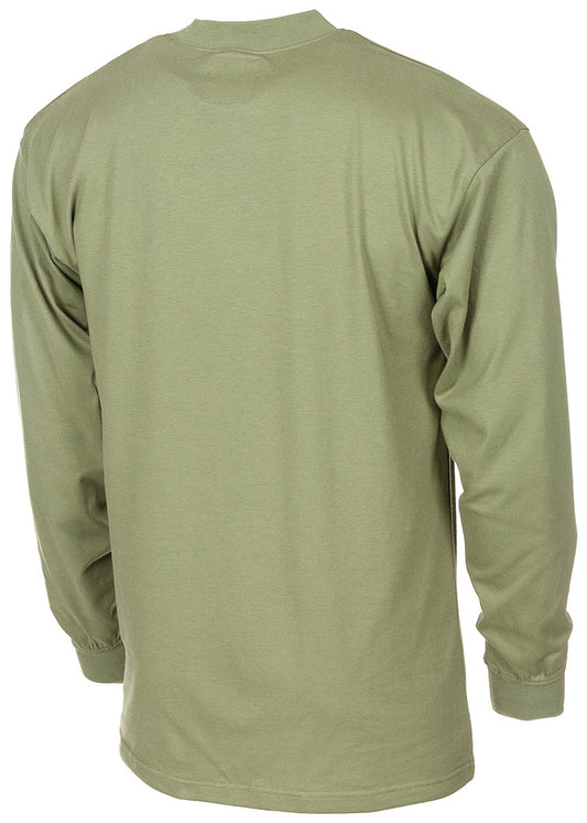 CZ Shirt, langarm, oliv,150 g/m², neu