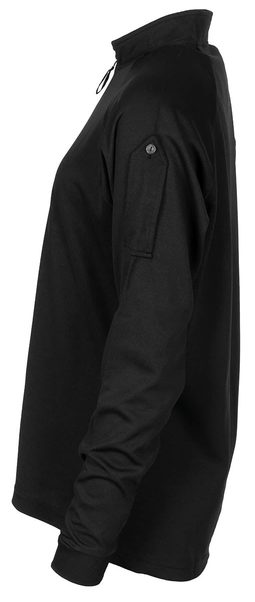 Brit. Funktions-Shirt, DAMEN, langarm, schwarz, RV, neuw.