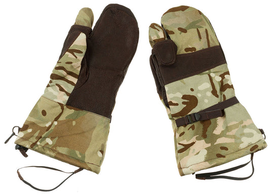 Brit. Fausthandschuhe, MTP, Goretex, Schießfinger, neuw.