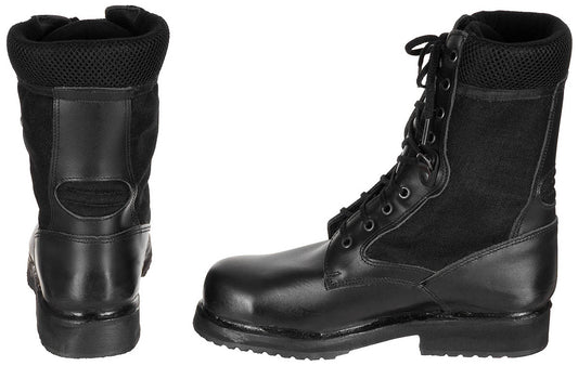 Ital. Einsatzstiefel, Sommer,schwarz, neuw.