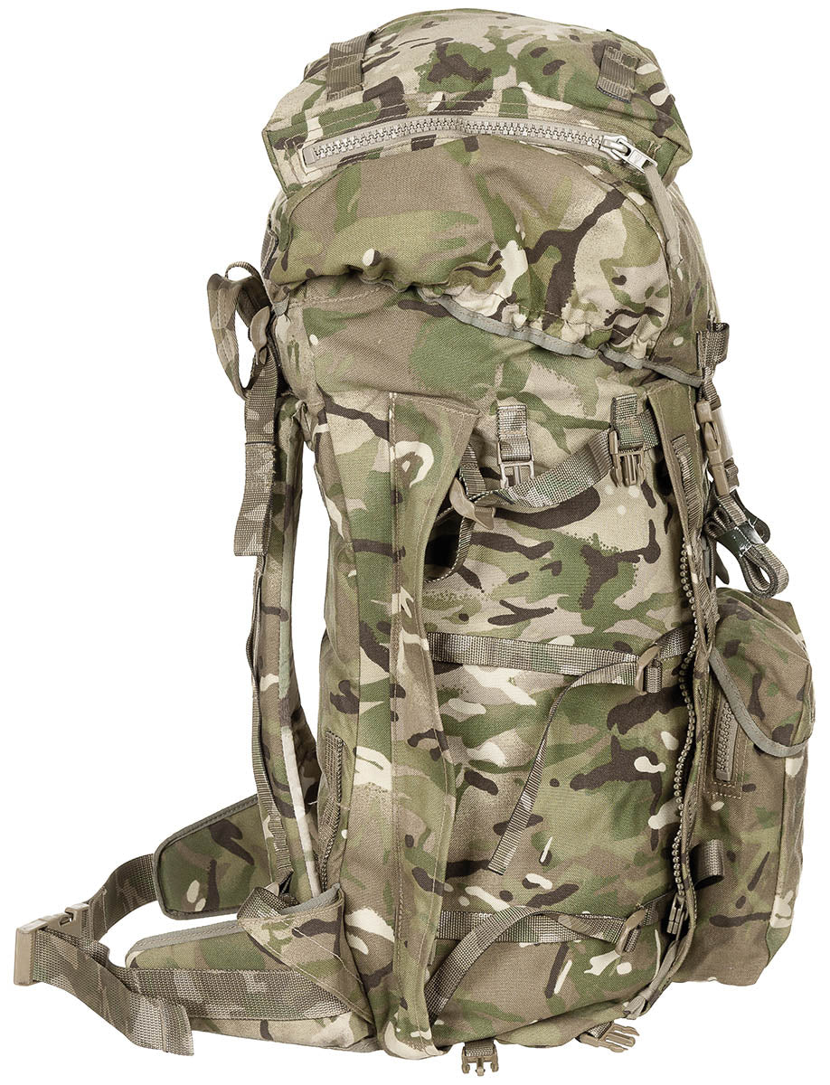 Brit. Rucksack, "INF Long",OHNE Seitent., MTP, IRR, gebr.