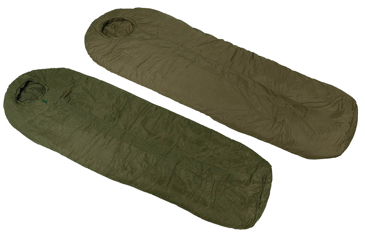 Österr. Schlafsack, oliv,Carinthia, gebraucht