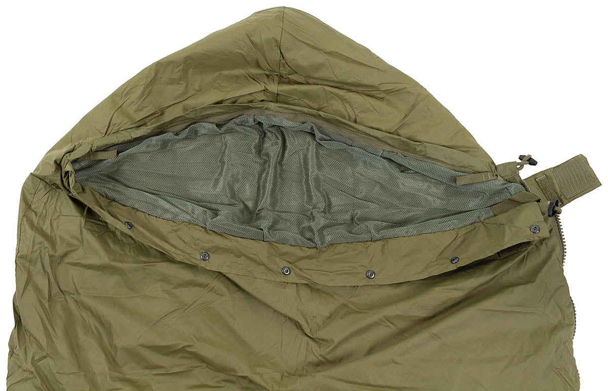 Holl. Mumienschlafsack,mit Kopfmoskitonetz, gebr.