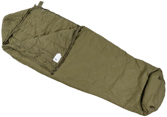 Holl. Mumienschlafsack,mit Kopfmoskitonetz, gebr.