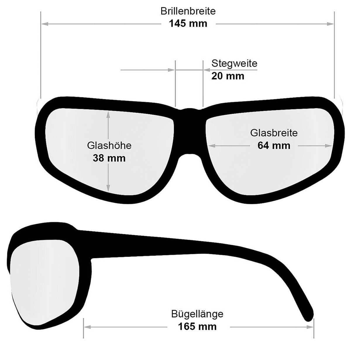 Armee Sportbrille, KHS,klar