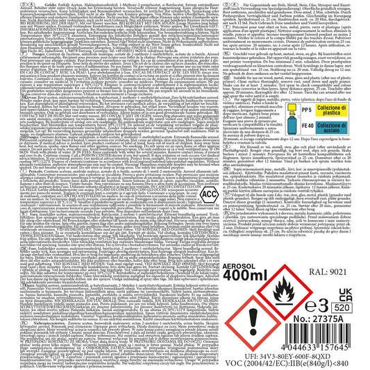 Army Farbspray,SCHWARZ, matt, 400 ml