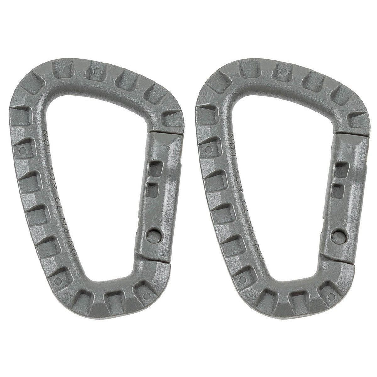 Karabiner, Plastik, foliage,D 7 mm x 8,5 cm, 2er Pack
