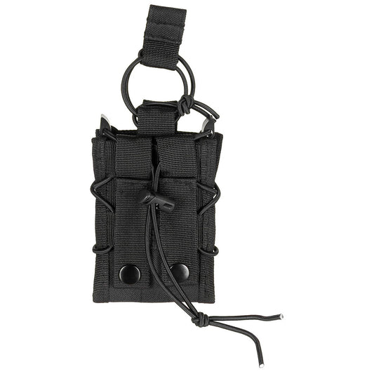 Magazintasche, "Bungee Lock", schwarz