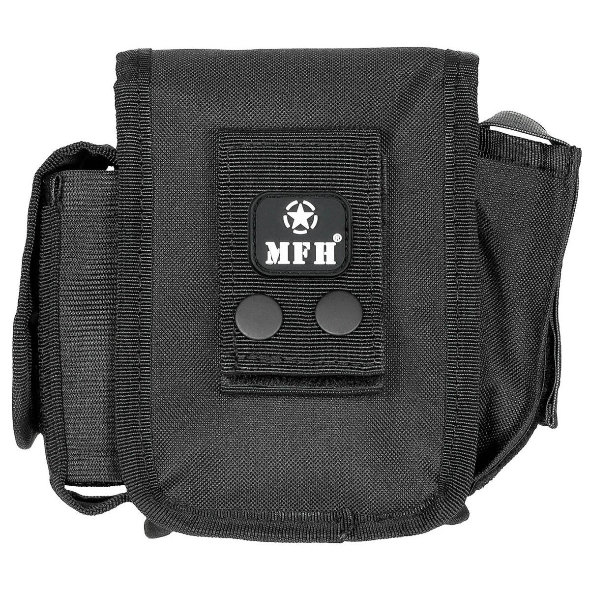 Gürteltasche mit 3 Fächern,schwarz