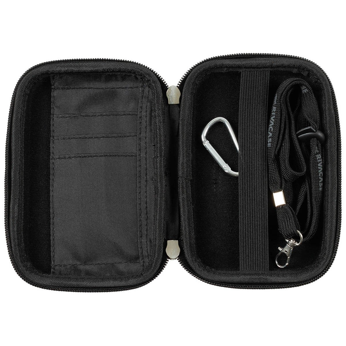 Tasche, Hartschale,RIVACASE 9101 (PU), schwarz