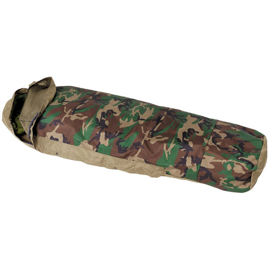 Schlafsacküberzug, Modular,3-Lagen Laminat, woodland