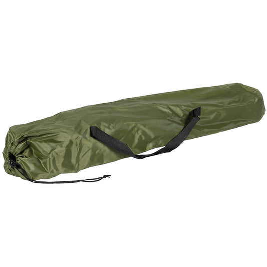 Klappstuhl, "Deluxe", oliv,Rücken- u. Armlehne