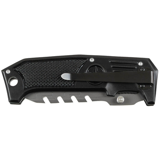 Klappmesser, Einhand,Metallgriff, schwarz