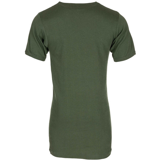 Ital. T-Shirt, halbarm, oliv,neuw.
