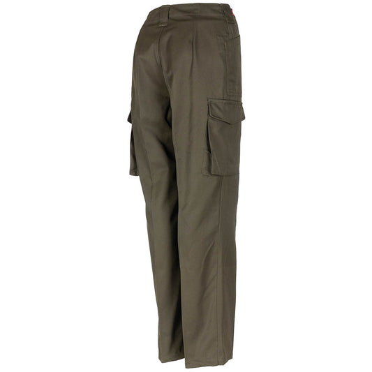 Österr. Feldhose, DAMEN,oliv, Typ 75, neuwertig
