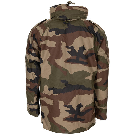 Franz. Nässeschutzjacke,CCE camo, 3-Lagen-Lam., neuw.
