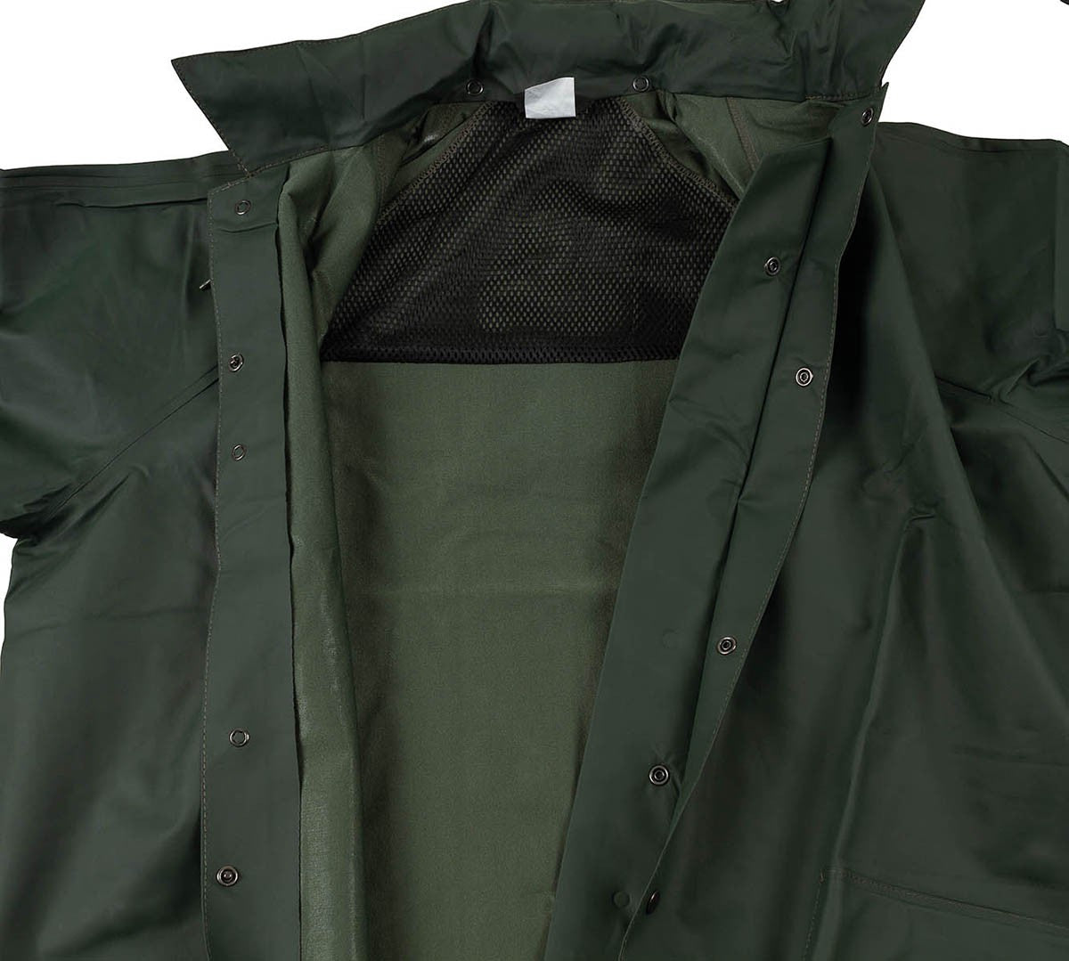 Belg. Regenjacke, oliv,neuw.