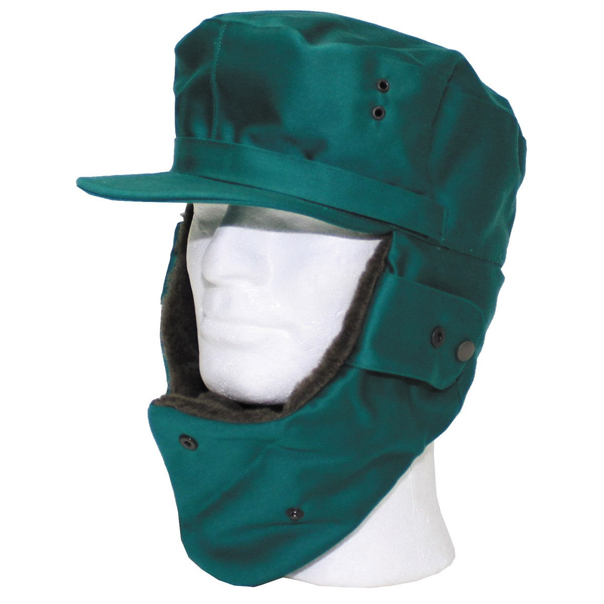 Österr. Wintermütze, grün,neuwertig