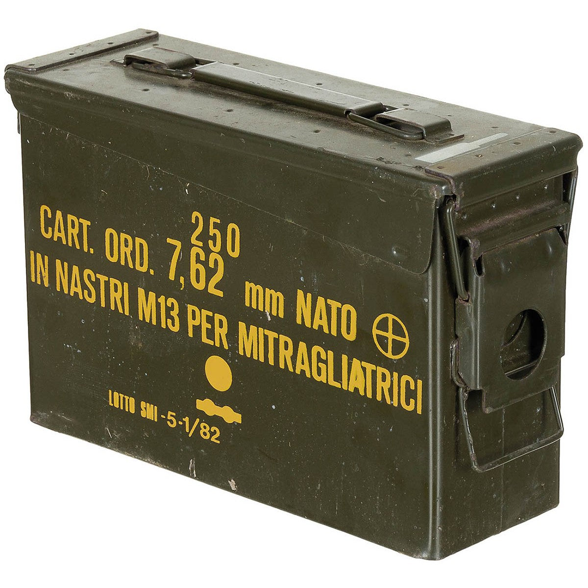 Munitionskiste,Gr. 1,M19A1, Cal.30/7.62, gebr.
