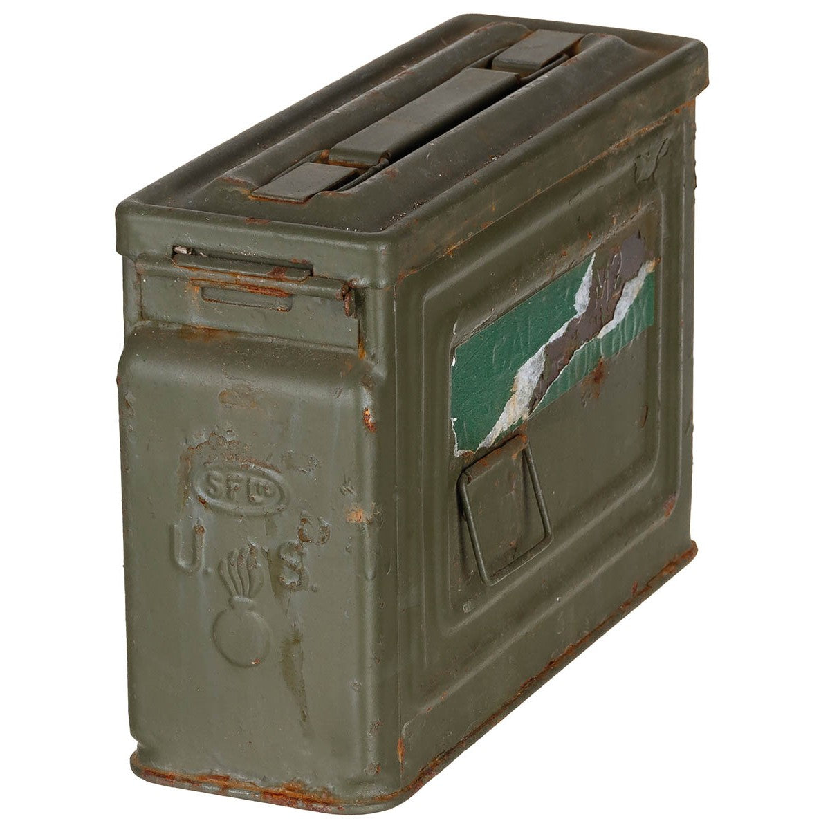 US Munitionskiste, WWII,Cal. 30, M2, gebr.