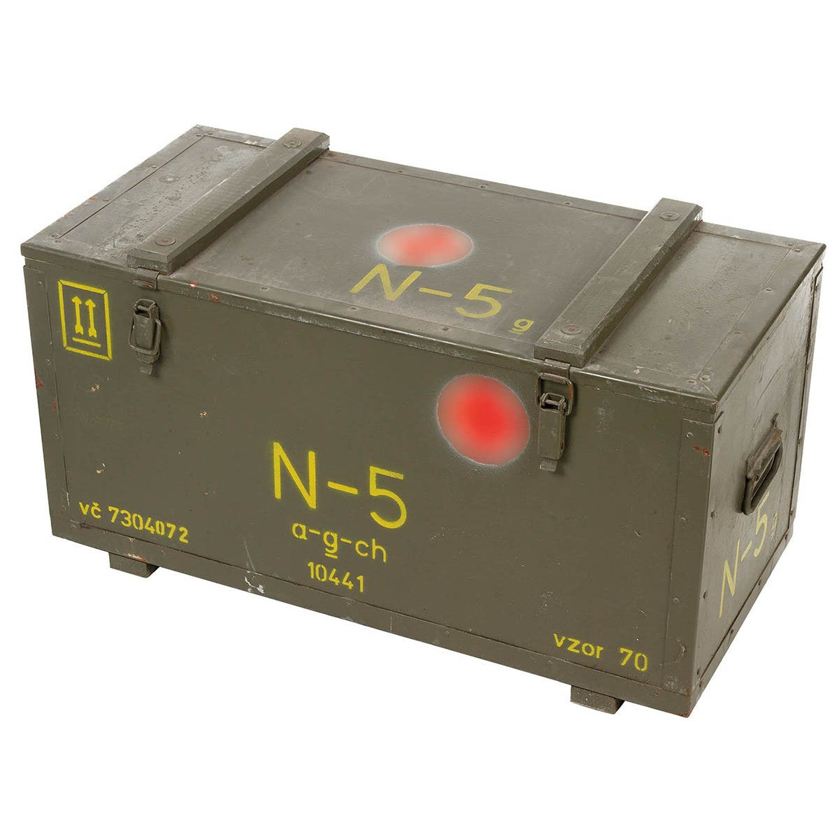 CZ/SK Glasflasche, 5 St., 5l, inkl. Transportbox, neuw.