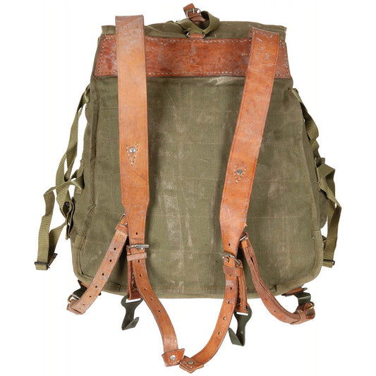 Rumän. Rucksack, oliv,gebr.