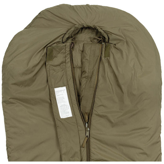 Brit. Mumienschlafsack, oliv,Medium Weight, neuw.