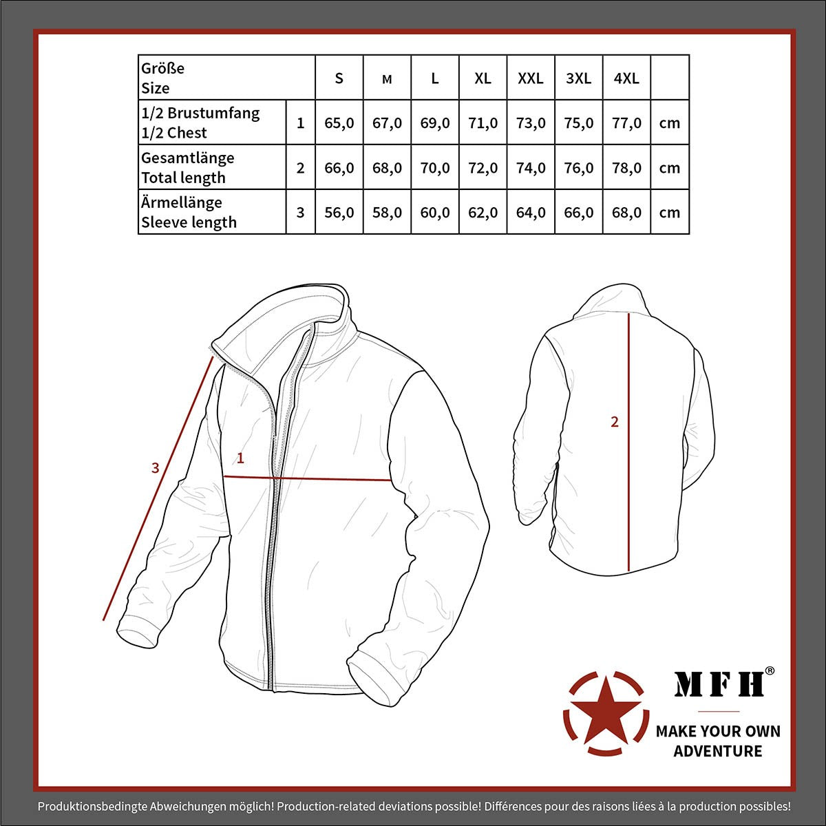 Blouson, "Security", schwarz