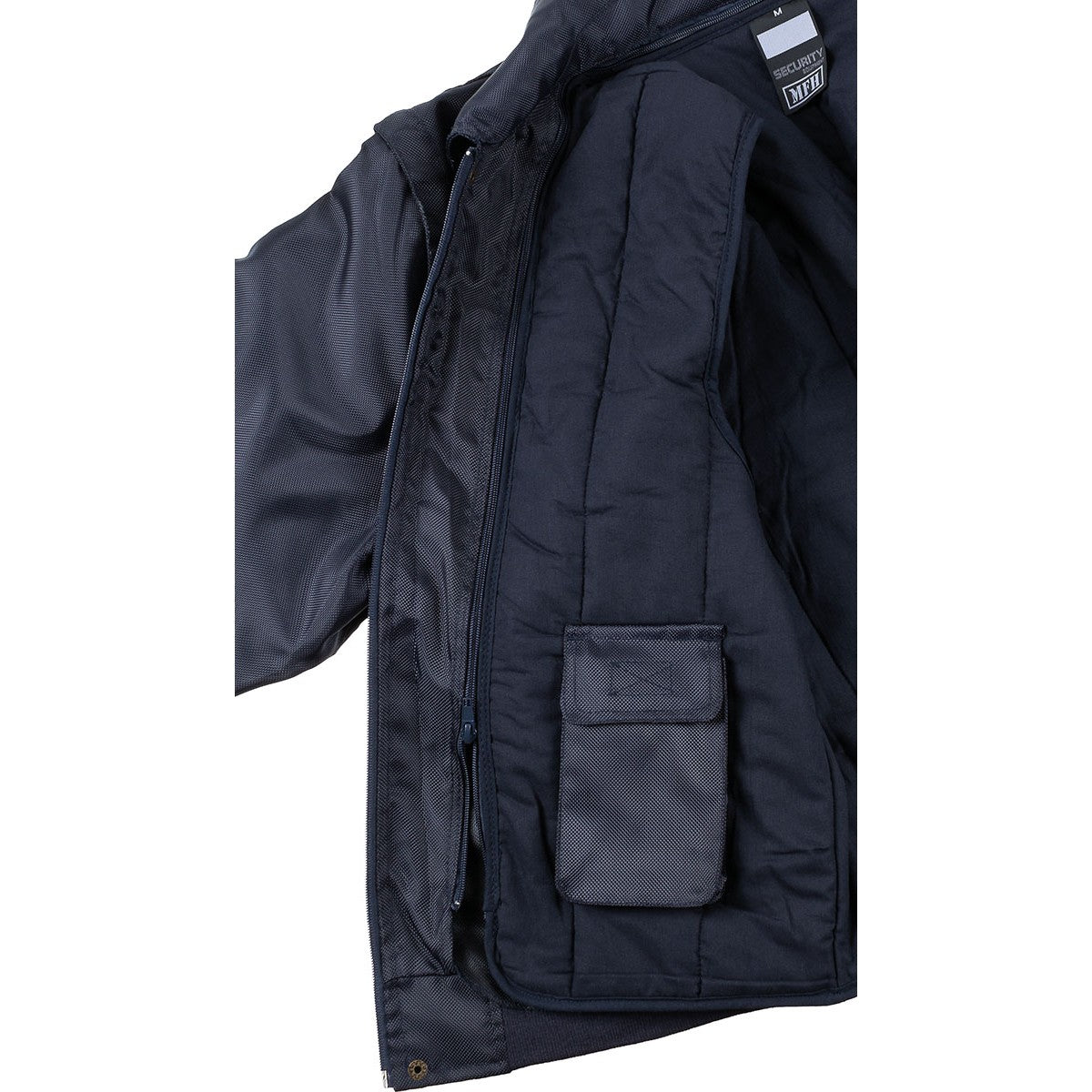 Blouson, "Security", blau