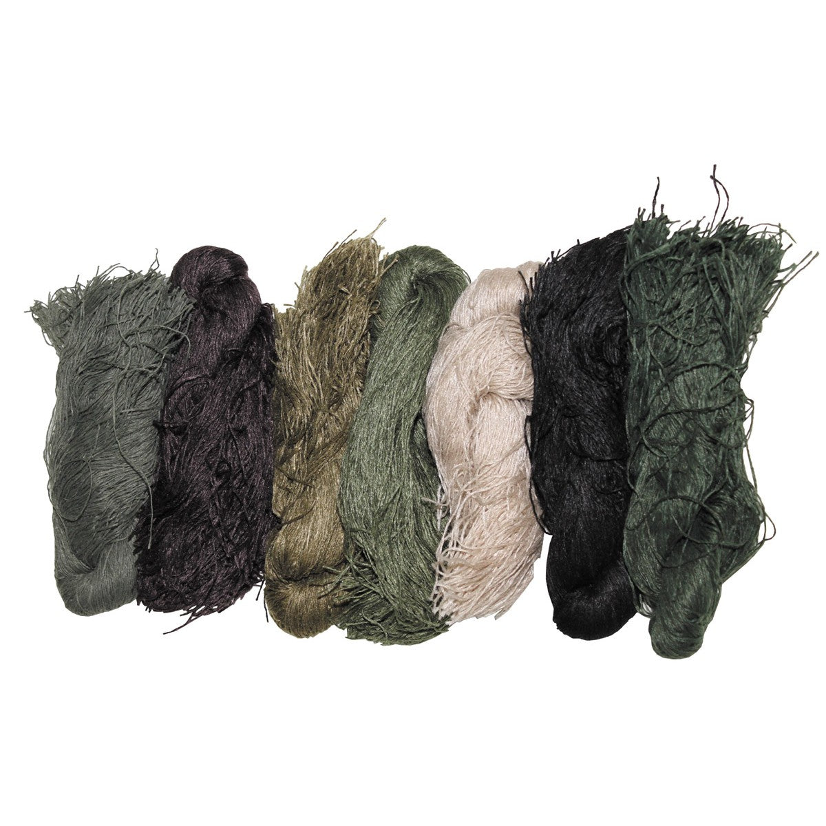 Tarnfadenset, "Ghillie",7 Farben