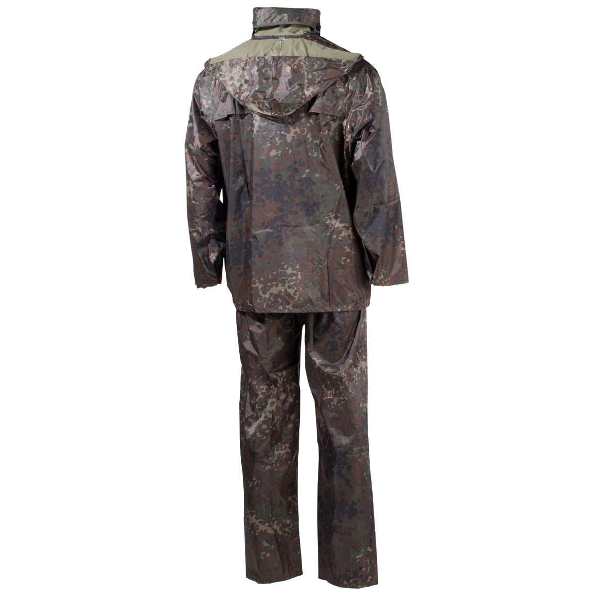 Regenanzug, 2-teilig,flecktarn