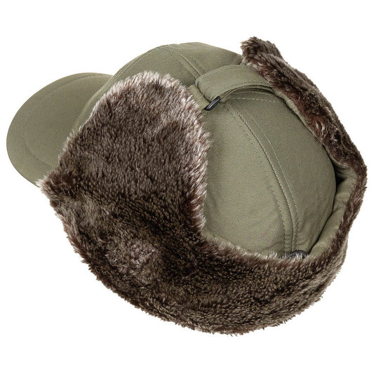 Winter Cap, "Trapper",oliv