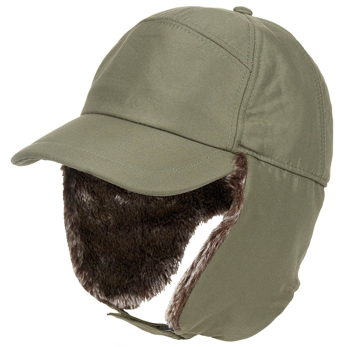 Winter Cap, "Trapper",oliv