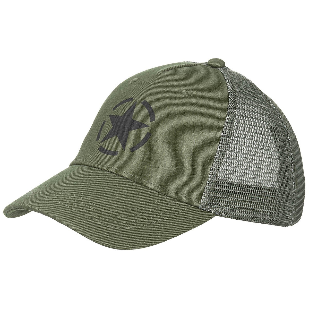 Trucker Cap, oliv,größenverstellbar