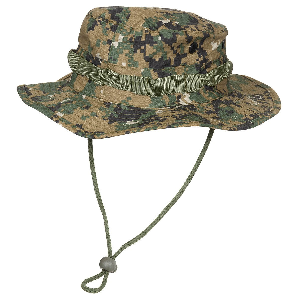 US GI Buschhut, Kinnband, GIBoonie, Rip Stop, dig. woodl.